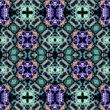 Kusursuz kaotik şablon. Kusursuz soyut doku. Etnik doku. Yaratıcı arkaplan