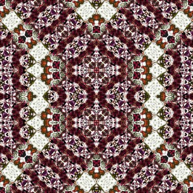 Kusursuz kaotik şablon. Kusursuz soyut doku. Etnik doku. Yaratıcı arkaplan