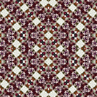 Kusursuz kaotik şablon. Kusursuz soyut doku. Etnik doku. Yaratıcı arkaplan