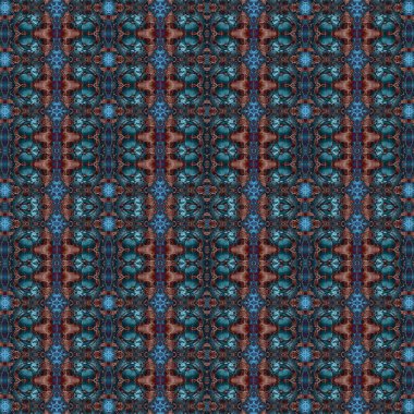 Kusursuz kaotik şablon. Kusursuz soyut doku. Etnik doku. Yaratıcı arkaplan