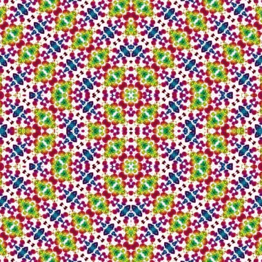 Kusursuz kaotik şablon. Kusursuz soyut doku. Etnik doku. Yaratıcı arkaplan