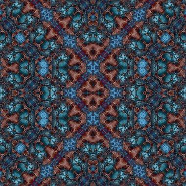 Kusursuz kaotik şablon. Kusursuz soyut doku. Etnik doku. Yaratıcı arkaplan