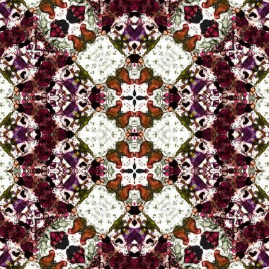 Kusursuz kaotik şablon. Kusursuz soyut doku. Etnik doku. Yaratıcı arkaplan