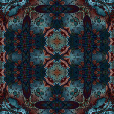 Kusursuz kaotik şablon. Kusursuz soyut doku. Etnik doku. Yaratıcı arkaplan