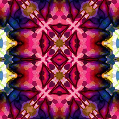 Kusursuz kaotik şablon. Kusursuz soyut doku. Etnik doku. Yaratıcı arkaplan