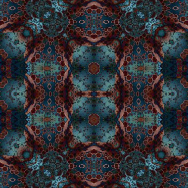 Kusursuz kaotik şablon. Kusursuz soyut doku. Etnik doku. Yaratıcı arkaplan