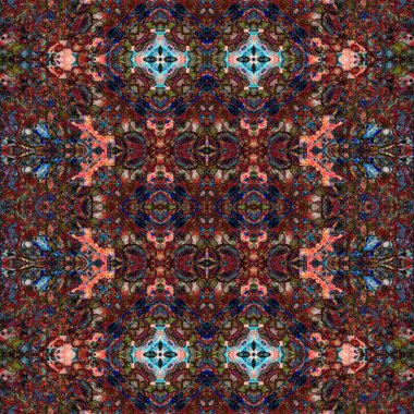 Kusursuz kaotik şablon. Kusursuz soyut doku. Etnik doku. Yaratıcı arkaplan