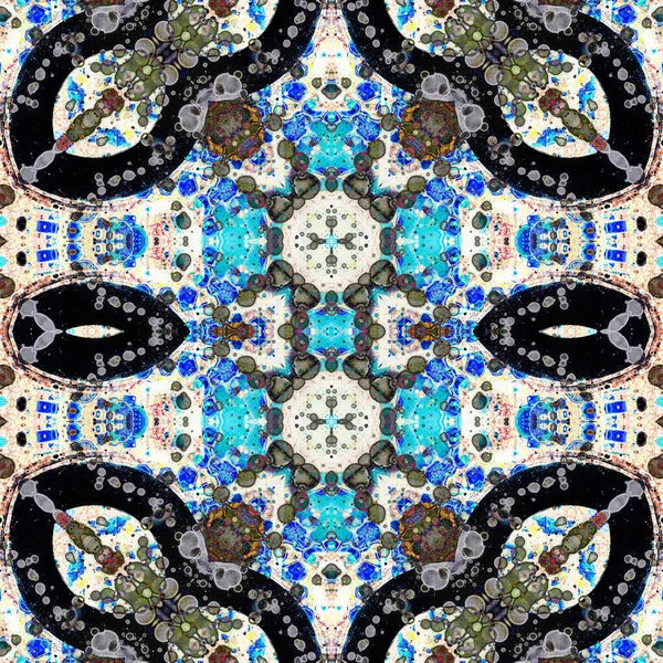 Kusursuz kaotik şablon. Kusursuz soyut doku. Etnik doku. Yaratıcı arkaplan