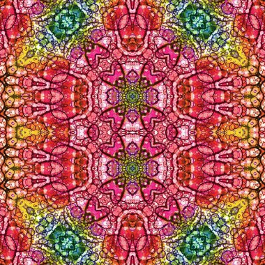 Kusursuz kaotik şablon. Kusursuz soyut doku. Etnik doku. Yaratıcı arkaplan