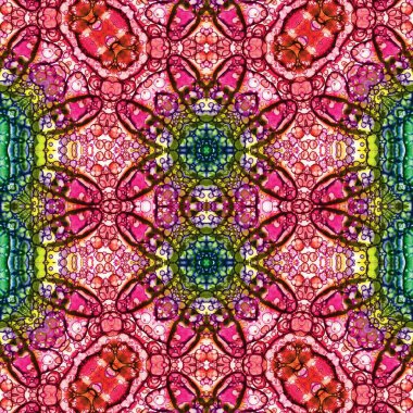 Kusursuz kaotik şablon. Kusursuz soyut doku. Etnik doku. Yaratıcı arkaplan