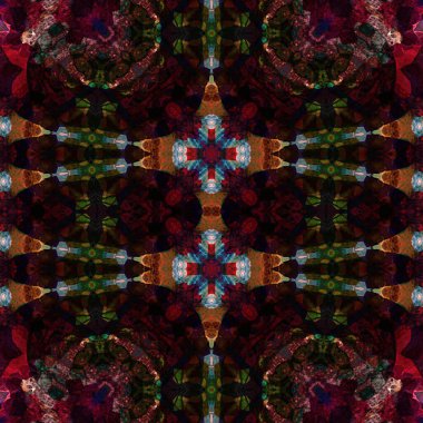 Kusursuz kaotik şablon. Kusursuz soyut doku. Etnik doku. Yaratıcı arkaplan