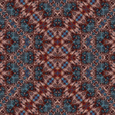 Kusursuz kaotik şablon. Kusursuz soyut doku. Etnik doku. Yaratıcı arkaplan