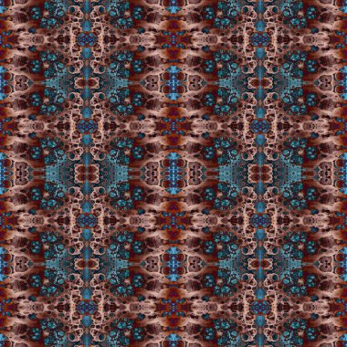 Kusursuz kaotik şablon. Kusursuz soyut doku. Etnik doku. Yaratıcı arkaplan