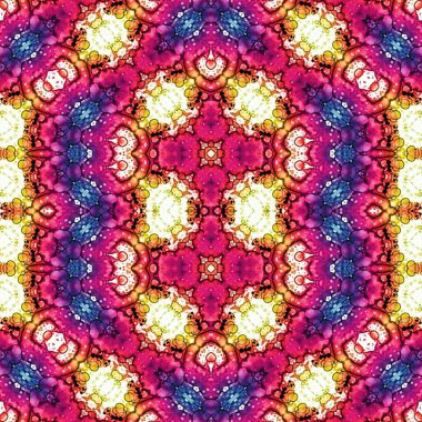 Kusursuz kaotik şablon. Kusursuz soyut doku. Etnik doku. Yaratıcı arkaplan