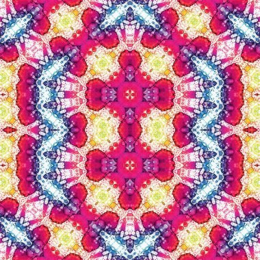 Kusursuz kaotik şablon. Kusursuz soyut doku. Etnik doku. Yaratıcı arkaplan