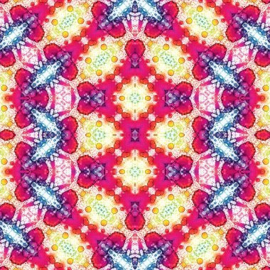 Kusursuz kaotik şablon. Kusursuz soyut doku. Etnik doku. Yaratıcı arkaplan