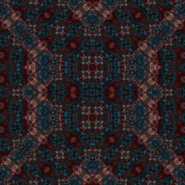 Kusursuz kaotik şablon. Kusursuz soyut doku. Etnik doku. Yaratıcı arkaplan