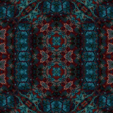 Kusursuz kaotik şablon. Kusursuz soyut doku. Etnik doku. Yaratıcı arkaplan