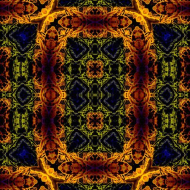 Kusursuz kaotik şablon. Kusursuz soyut doku. Etnik doku. Yaratıcı arkaplan