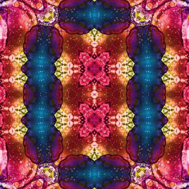 Kusursuz kaotik şablon. Kusursuz soyut doku. Etnik doku. Yaratıcı arkaplan