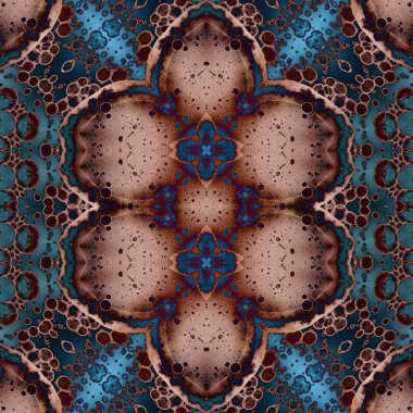 Kusursuz kaotik şablon. Kusursuz soyut doku. Etnik doku. Yaratıcı arkaplan