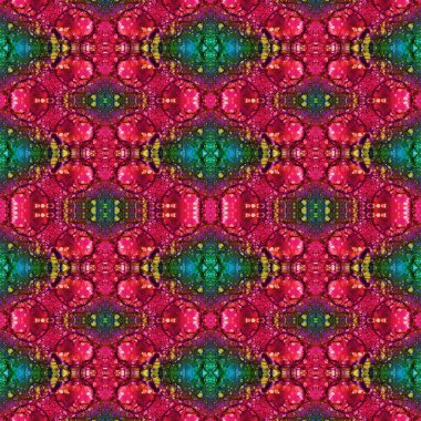 Kusursuz kaotik şablon. Kusursuz soyut doku. Etnik doku. Yaratıcı arkaplan