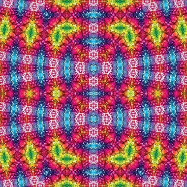 Kusursuz kaotik şablon. Kusursuz soyut doku. Etnik doku. Yaratıcı arkaplan