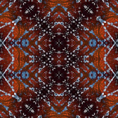 Kusursuz kaotik şablon. Kusursuz soyut doku. Etnik doku. Yaratıcı arkaplan