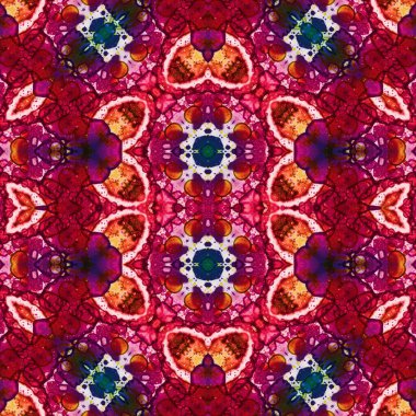 Kusursuz kaotik şablon. Kusursuz soyut doku. Etnik doku. Yaratıcı arkaplan