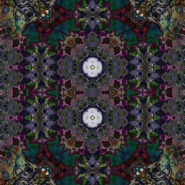 Kusursuz kaotik şablon. Kusursuz soyut doku. Etnik doku. Yaratıcı arkaplan