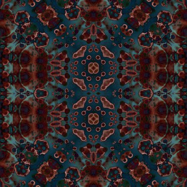 Kusursuz kaotik şablon. Kusursuz soyut doku. Etnik doku. Yaratıcı arkaplan