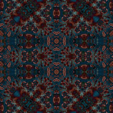 Kusursuz kaotik şablon. Kusursuz soyut doku. Etnik doku. Yaratıcı arkaplan