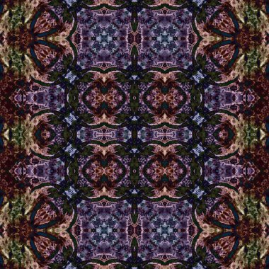 Kusursuz kaotik şablon. Kusursuz soyut doku. Etnik doku. Yaratıcı arkaplan