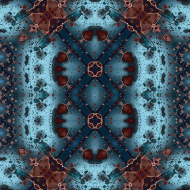 Kusursuz kaotik şablon. Kusursuz soyut doku. Etnik doku. Yaratıcı arkaplan