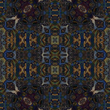 Kusursuz kaotik şablon. Kusursuz soyut doku. Etnik doku. Yaratıcı arkaplan