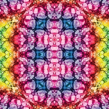 Kusursuz kaotik şablon. Kusursuz soyut doku. Etnik doku. Yaratıcı arkaplan