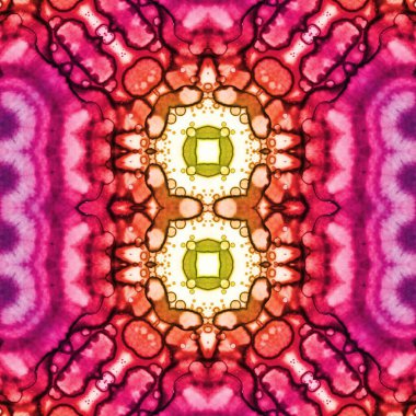 Kusursuz kaotik şablon. Kusursuz soyut doku. Etnik doku. Yaratıcı arkaplan