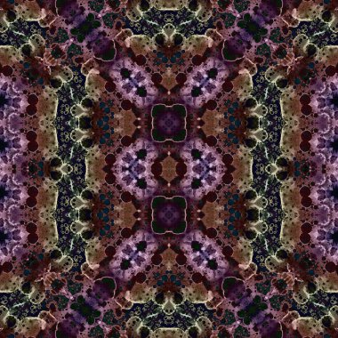 Kusursuz kaotik şablon. Kusursuz soyut doku. Etnik doku. Yaratıcı arkaplan