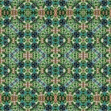 Kusursuz kaotik şablon. Kusursuz soyut doku. Etnik doku. Yaratıcı arkaplan