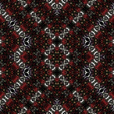 Kusursuz kaotik şablon. Kusursuz soyut doku. Etnik doku. Yaratıcı arkaplan