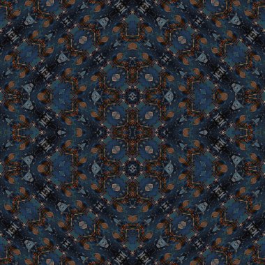 Kusursuz kaotik şablon. Kusursuz soyut doku. Etnik doku. Yaratıcı arkaplan