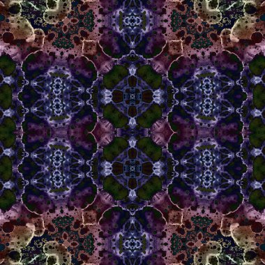 Kusursuz kaotik şablon. Kusursuz soyut doku. Etnik doku. Yaratıcı arkaplan