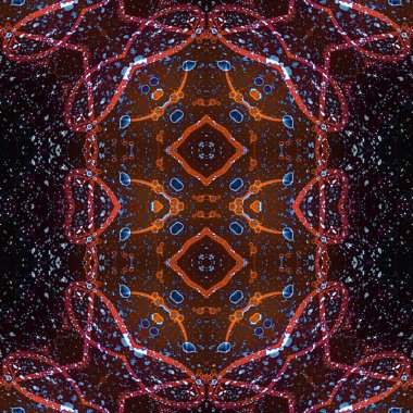 Kusursuz kaotik şablon. Kusursuz soyut doku. Etnik doku. Yaratıcı arkaplan