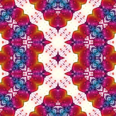 Kusursuz kaotik şablon. Kusursuz soyut doku. Etnik doku. Yaratıcı arkaplan