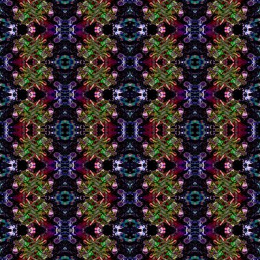 Kusursuz kaotik şablon. Kusursuz soyut doku. Etnik doku. Yaratıcı arkaplan