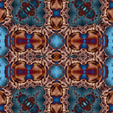 Kusursuz kaotik şablon. Kusursuz soyut doku. Etnik doku. Yaratıcı arkaplan