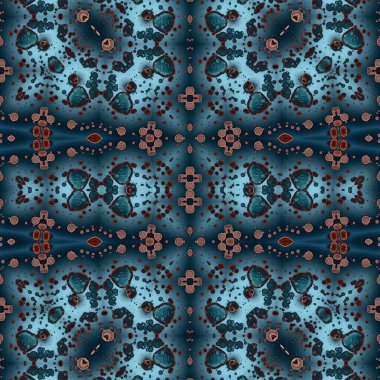 Kusursuz kaotik şablon. Kusursuz soyut doku. Etnik doku. Yaratıcı arkaplan