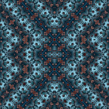 Kusursuz kaotik şablon. Kusursuz soyut doku. Etnik doku. Yaratıcı arkaplan