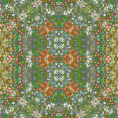 Kusursuz kaotik şablon. Kusursuz soyut doku. Etnik doku. Yaratıcı arkaplan