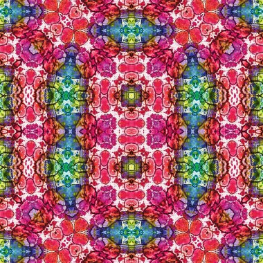 Kusursuz kaotik şablon. Kusursuz soyut doku. Etnik doku. Yaratıcı arkaplan